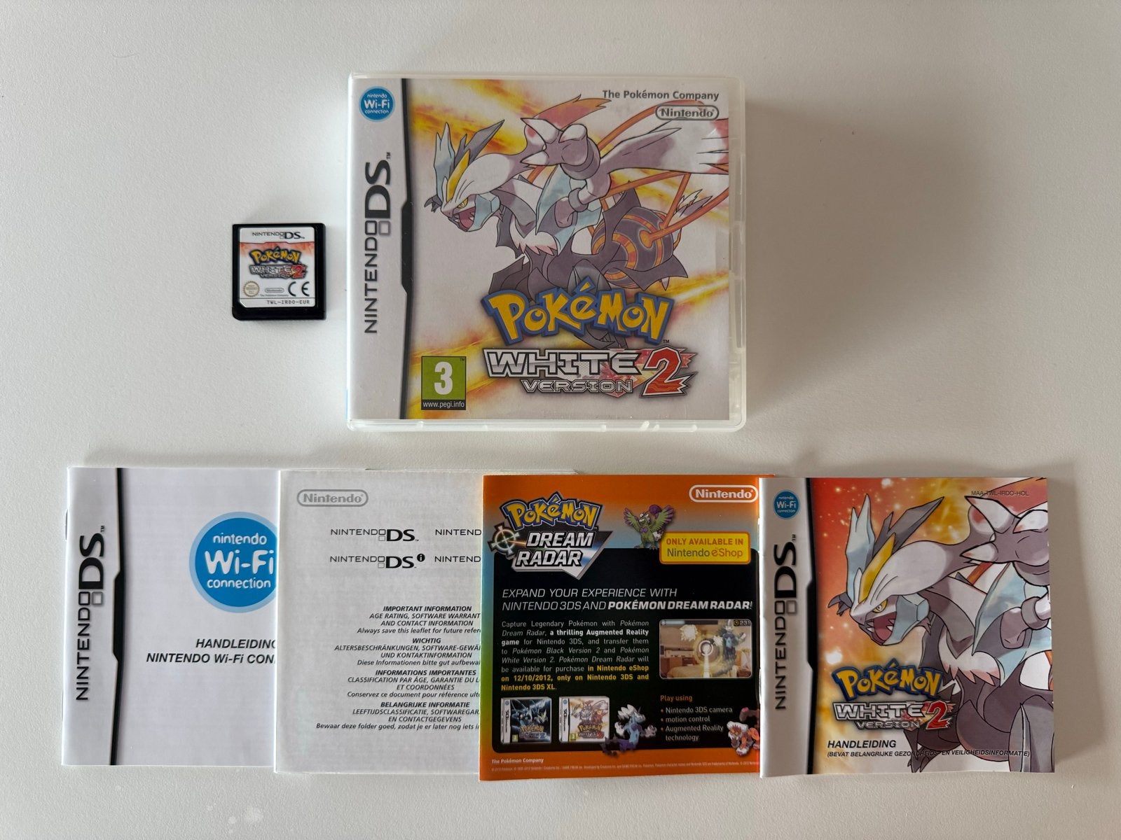 Pokemon White 2 - Nieuwstaat & compleet!, 1 speler, Ophalen of Verzenden, Zo goed als nieuw, Role Playing Game (Rpg)
