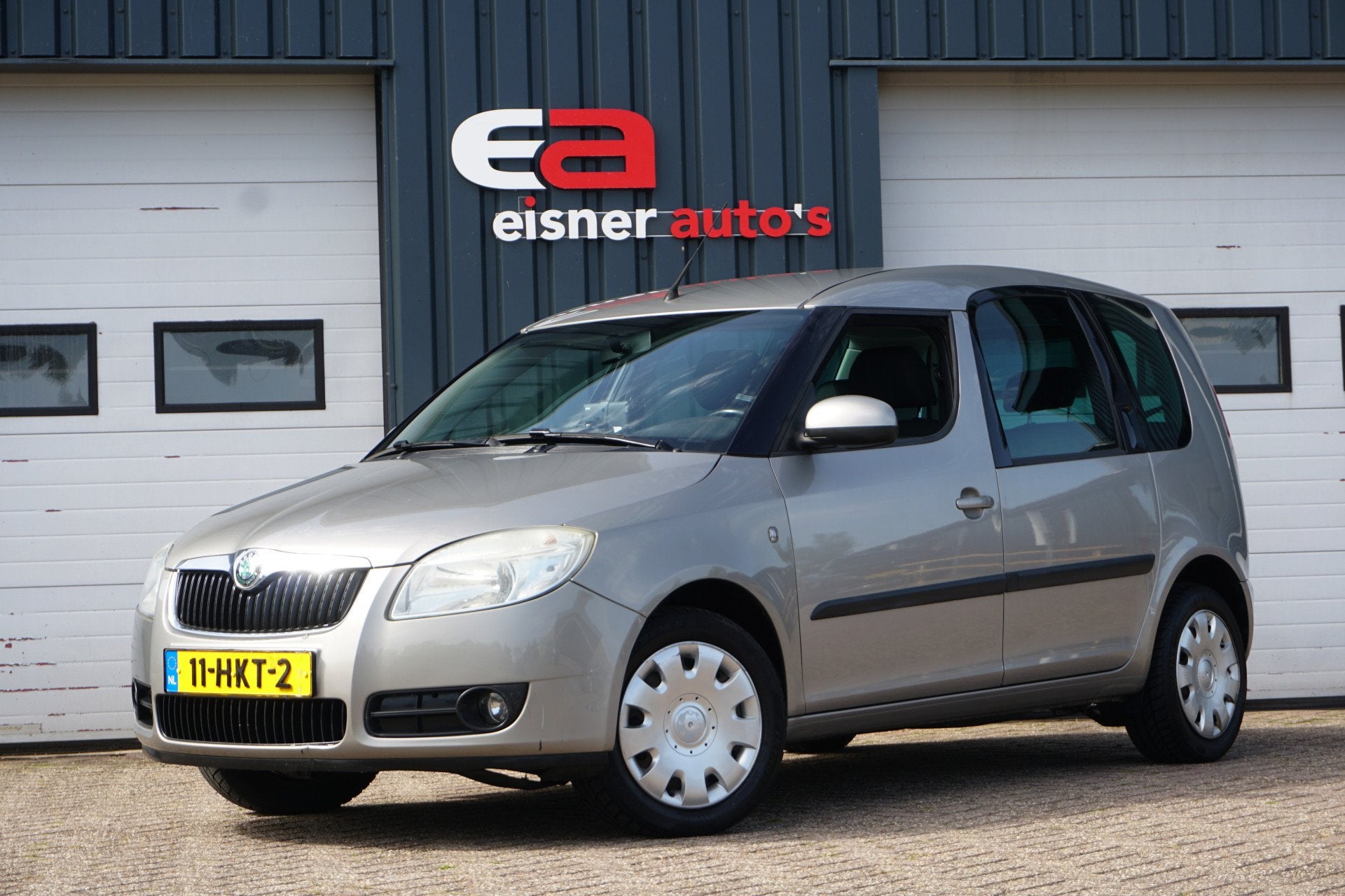 Skoda Roomster 1.4-16V Navigator | TREKHAAK | (bj 2009), Auto's, Voorwielaandrijving, Gebruikt, Zwart, 4 cilinders