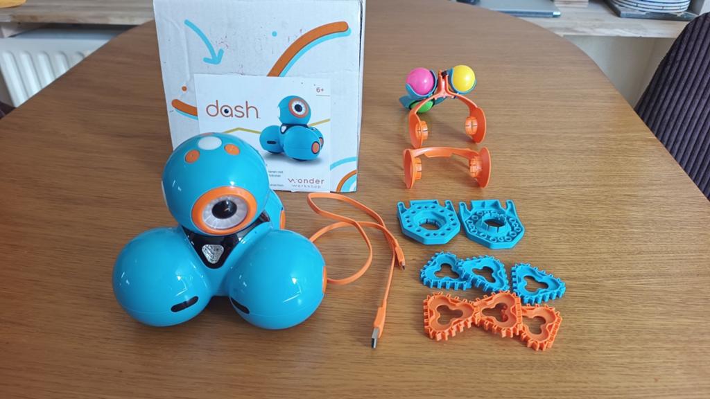 Wonder Workshop robot Dash, Ophalen of Verzenden, Gebruikt, Elektronica, Met licht