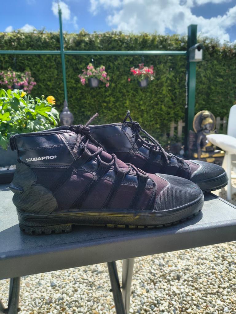 Scubapro Rockboots, Watersport en Boten, Duiken, Ophalen of Verzenden, Zo goed als nieuw, Zwem- of Duikvliezen
