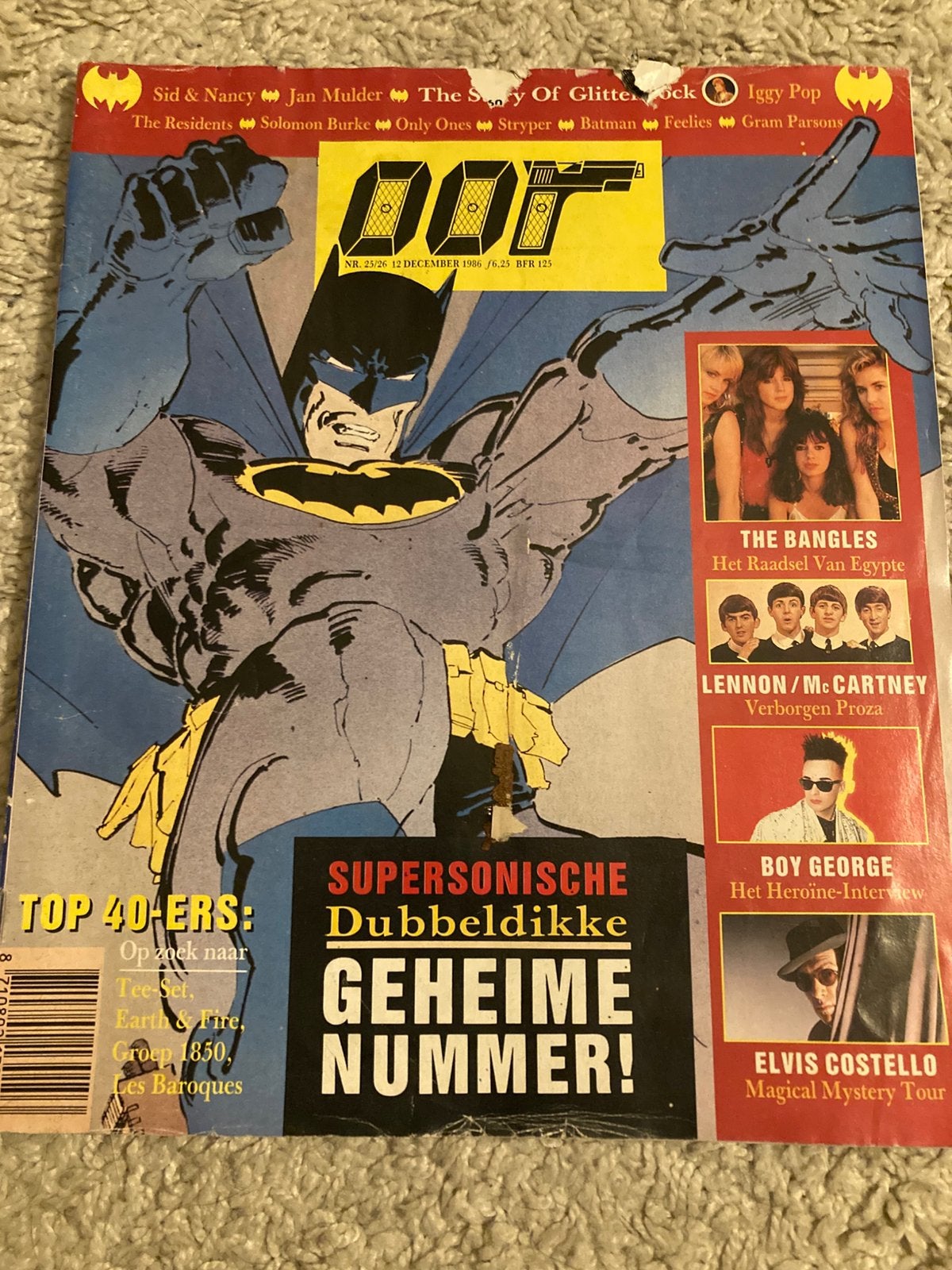 OOR Magazine 1986 PAUL MCCARTNEY Boy George STRYPER Kinks, Boeken, Ophalen of Verzenden, Gelezen, Muziek, Film of Tv
