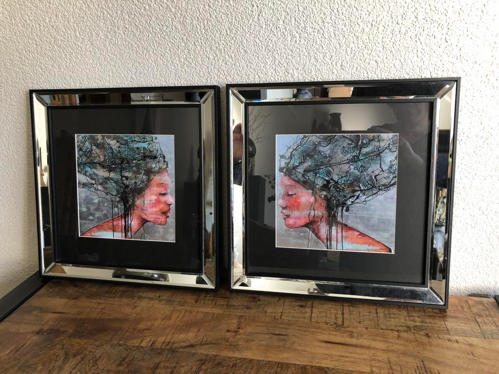 Schilderijen, Ophalen of Verzenden, Nieuw, Kunststof, Minder dan 50 cm