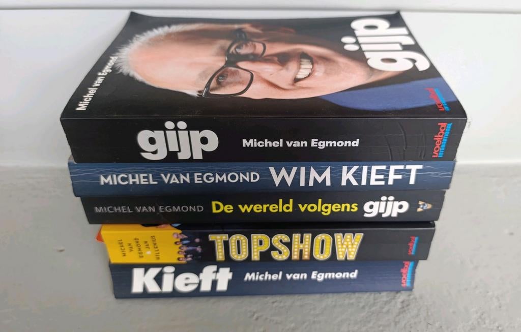 Gijp, Gijp II, Kieft, Kieft II & Topshow- Michel van Egmond, Ophalen of Verzenden, Gelezen, Sport