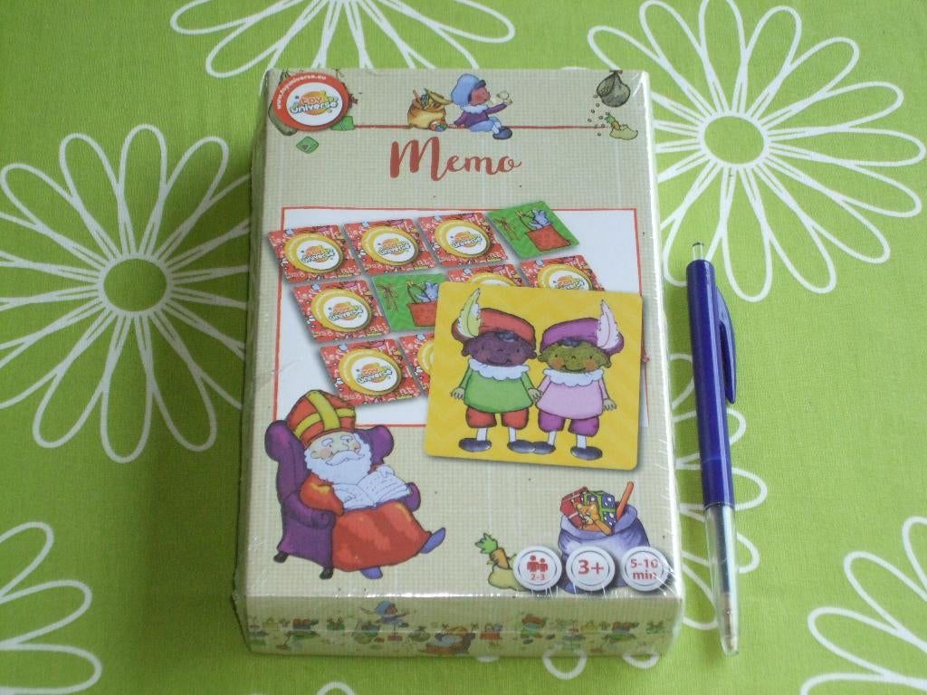 Nieuw in seal: Sinterklaas Memory, Een of twee spelers, Ophalen of Verzenden, Nieuw