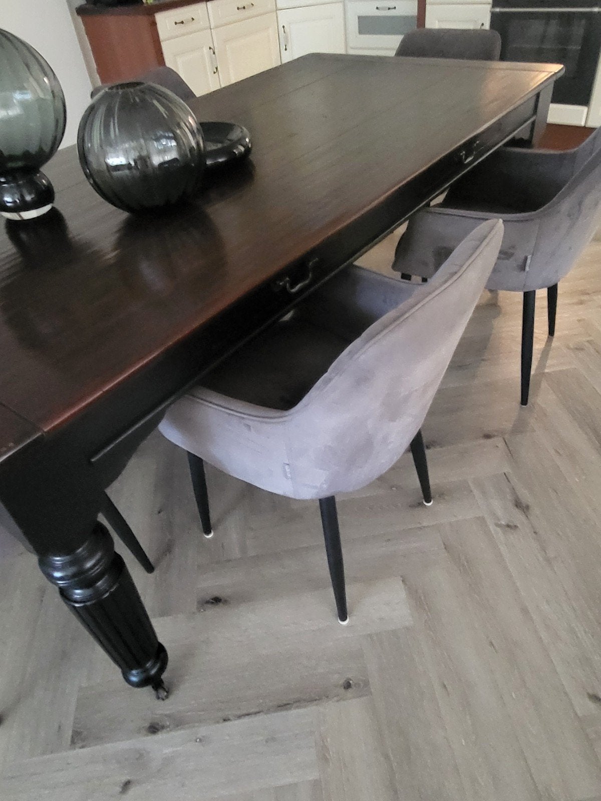 meubels zwart heel mooi, Ophalen of Verzenden, Gebruikt, Rechthoekig, 50 tot 100 cm