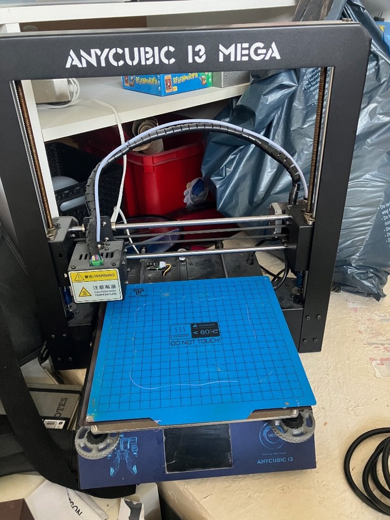 Anycubic I3 Mega 3D printer 50€, Computers en Software, Ophalen, Gebruikt, Filament, Anycubic