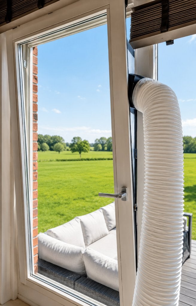 Portable Airco/Mobiele Airco Raam Adapter voor 150 mm Slang, Witgoed en Apparatuur, Airco's, Tim@finalvorm.com, Verzenden, Minder dan 60 m³