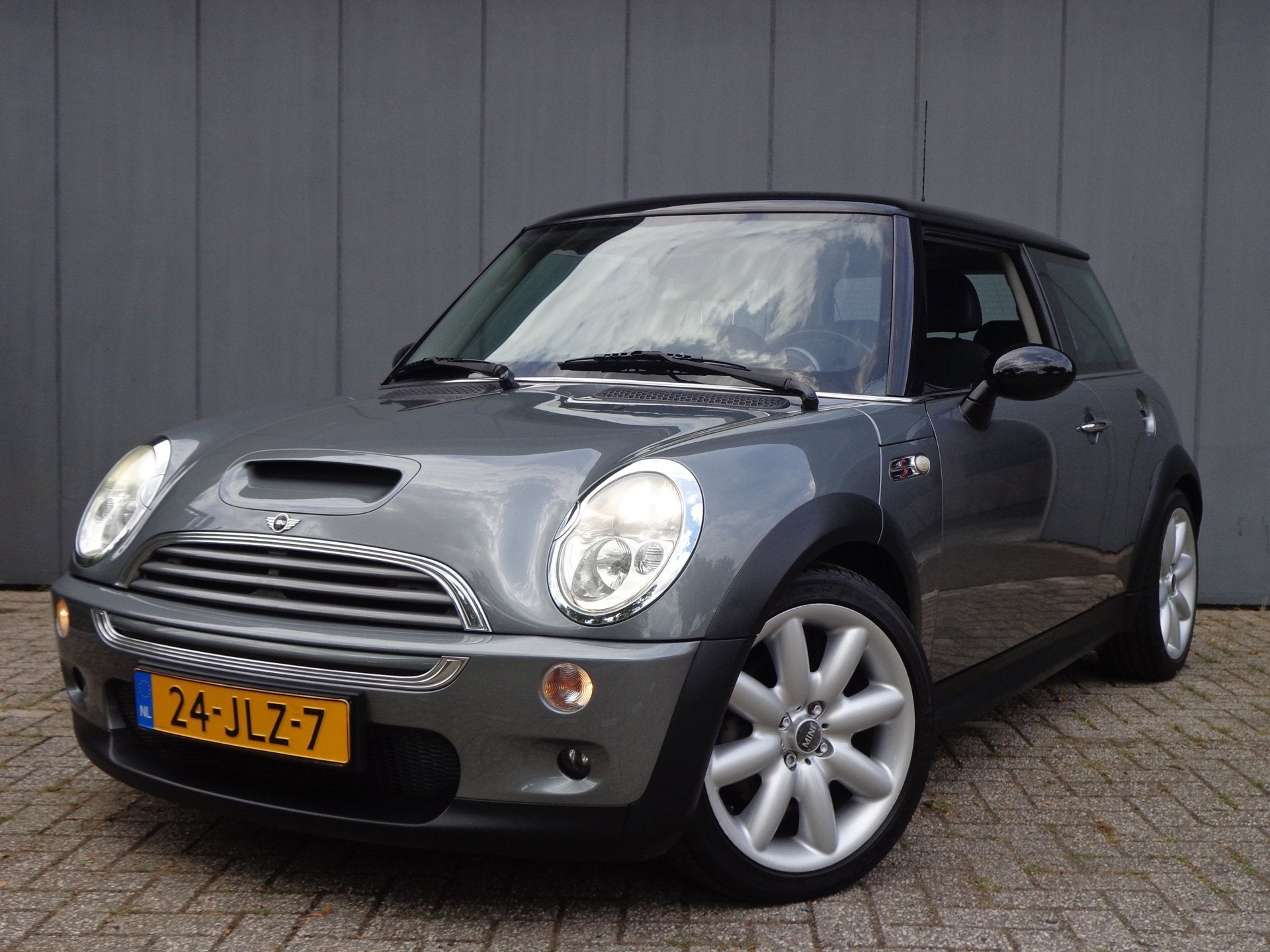 Mini 3-Deurs 1.6i 16V Cooper S Vol.Onderhboekje,1 Eig., Voorwielaandrijving, Gebruikt, Zwart, 4 cilinders