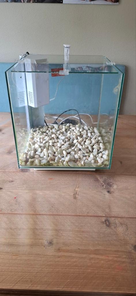 Superfish qubiq 30 aquarium., Ophalen, Gebruikt, Leeg aquarium