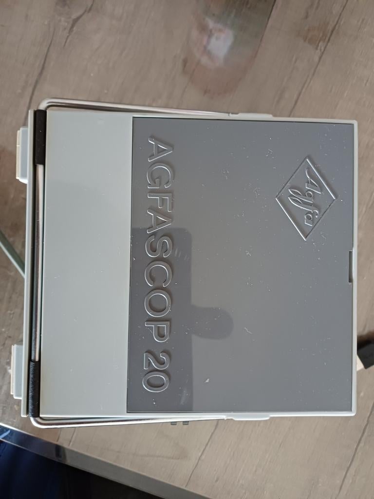 Agfascop 20 Diaprojector - Vintage Agfa Diaprojector, Audio, Tv en Foto, Diaprojectors, Ophalen of Verzenden