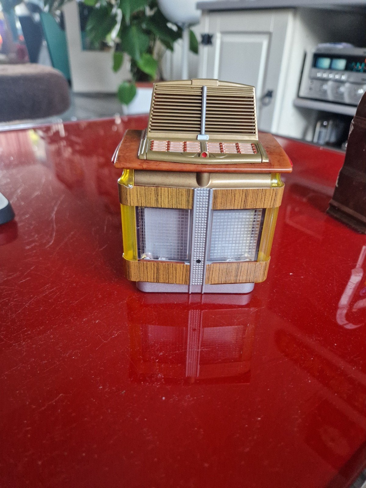Aireon 1200a de luxe mini jukebox airliner Schaalmodel, Gebruikt, Ophalen of Verzenden, Voor 1950, Met singles