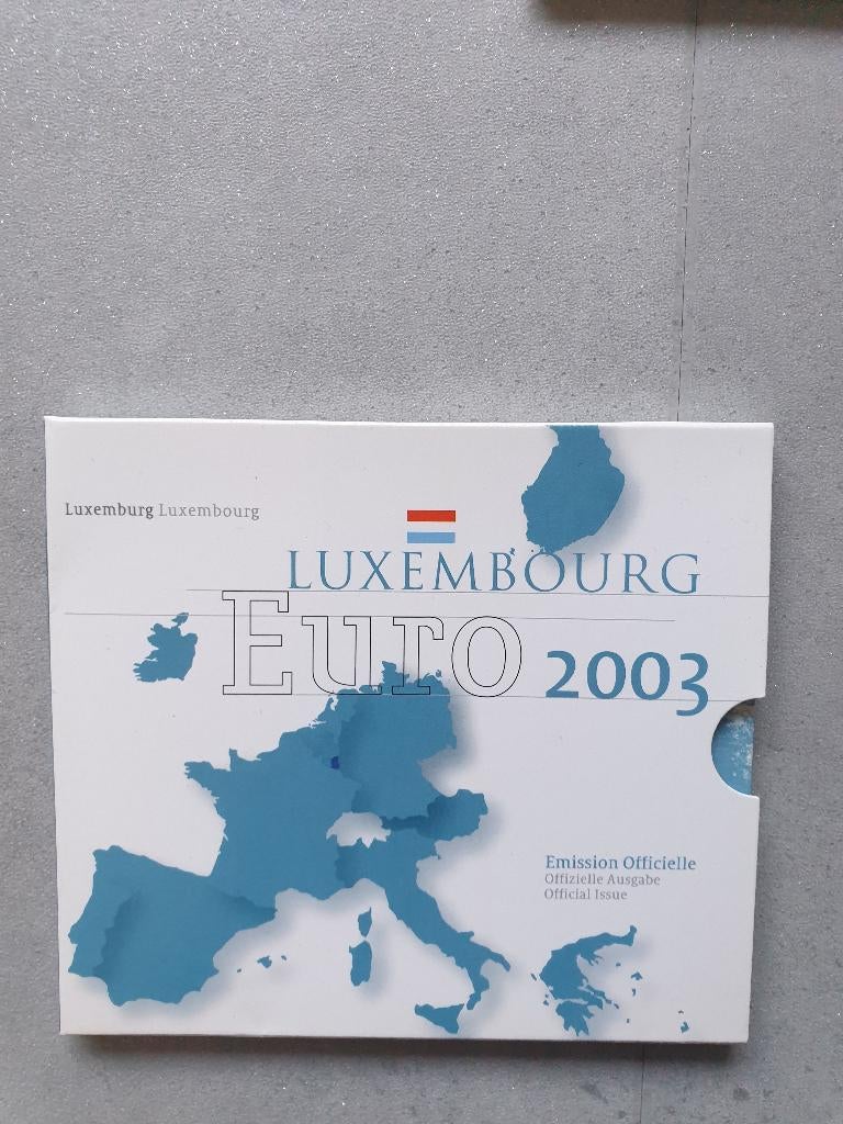 Luxemburg Bu set 2003, Ophalen of Verzenden, Luxemburg, Overige waardes