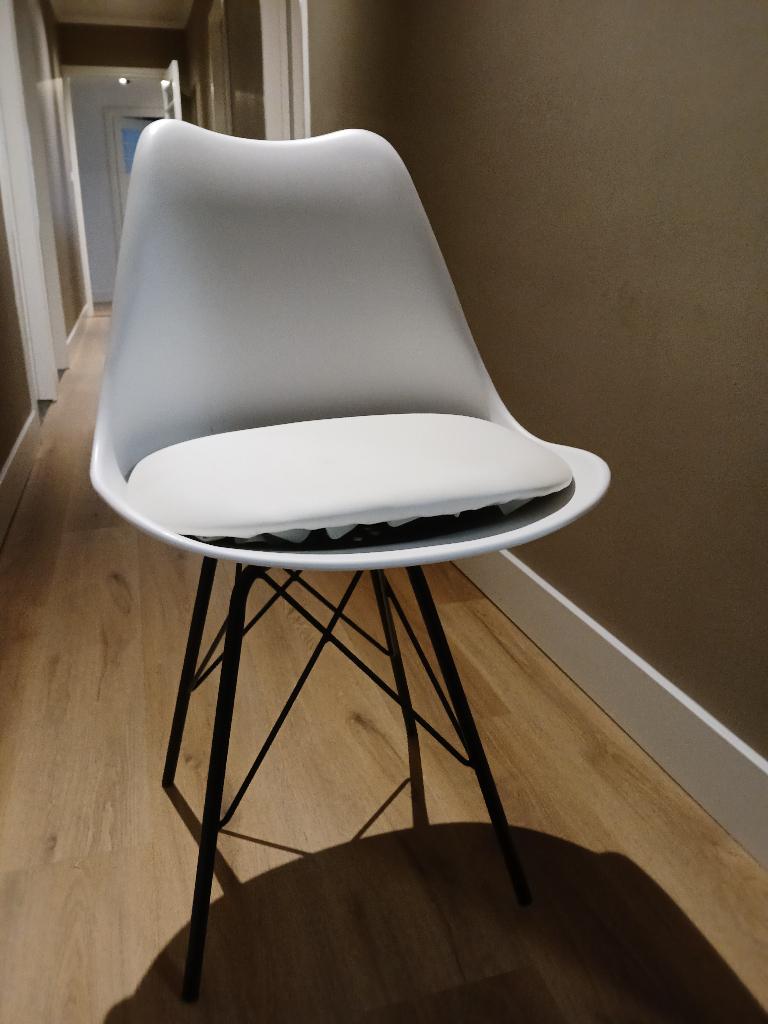Eetkamerstoelen, Huis en Inrichting, Stoelen, Ophalen, Nieuw, Wit, Vier
