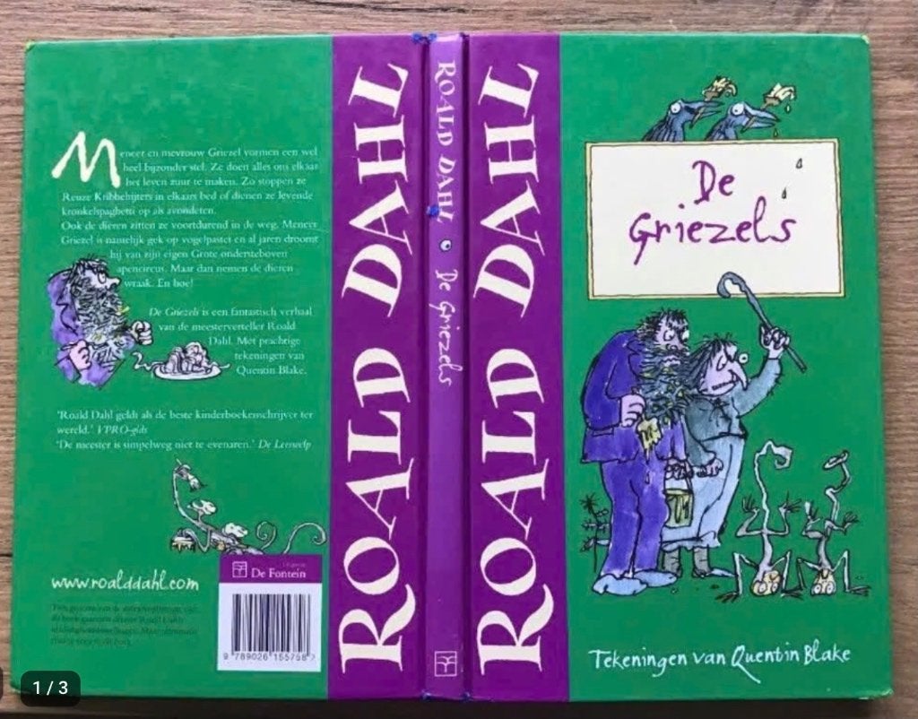 De griezels door Roald Dahl, Ophalen of Verzenden, Gelezen, Fictie algemeen