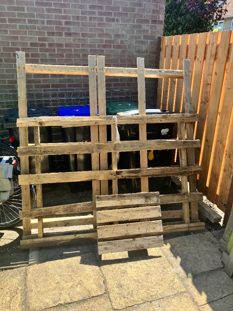 brandhout (pallets), Minder dan 3 m³, Ophalen, Overige houtsoorten, Blokken