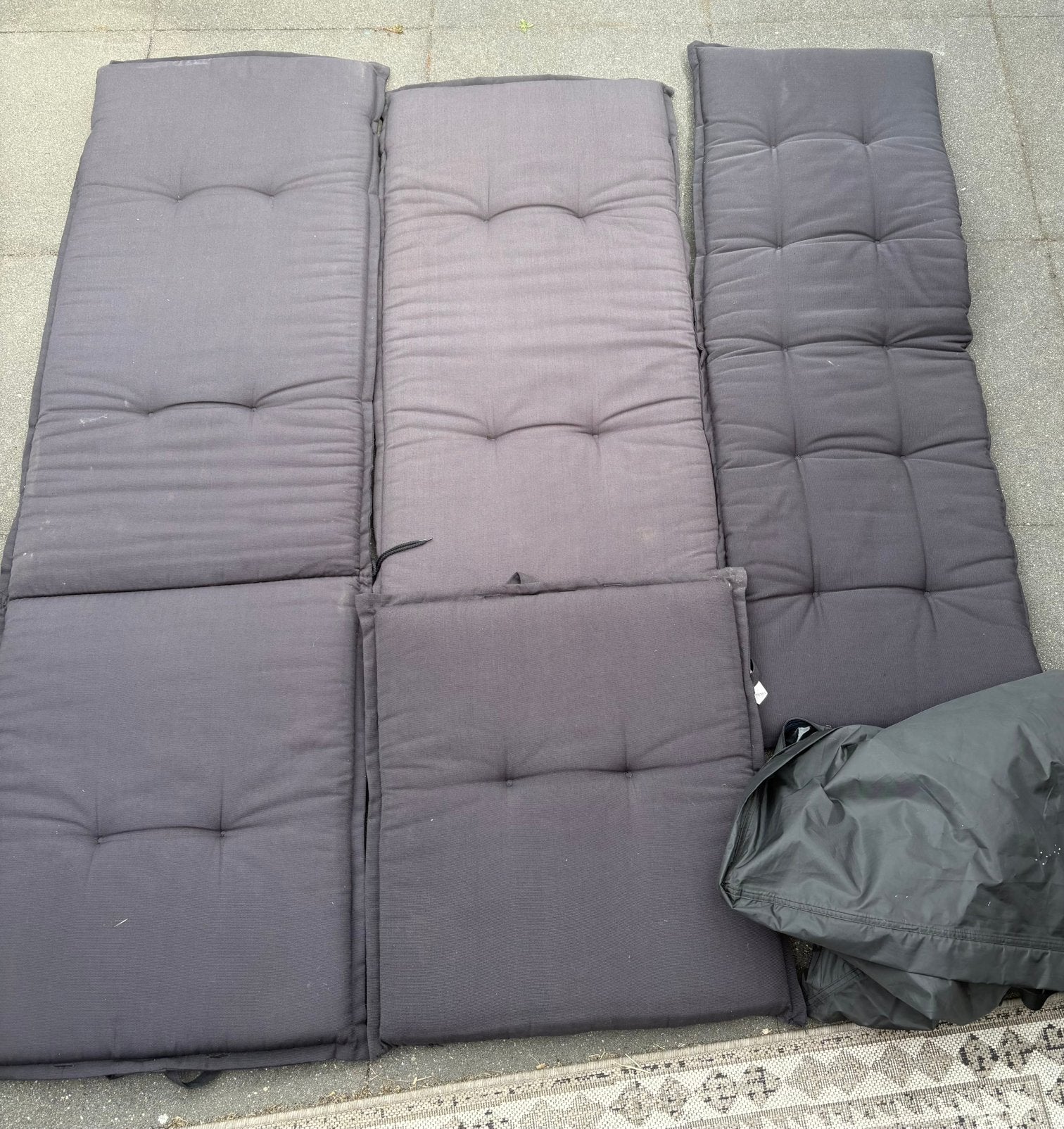 Tuinkussens diverse maten inclusief gratis opbergtas, Tuin en Terras, Tuinmeubel-accessoires, Ophalen, Gebruikt