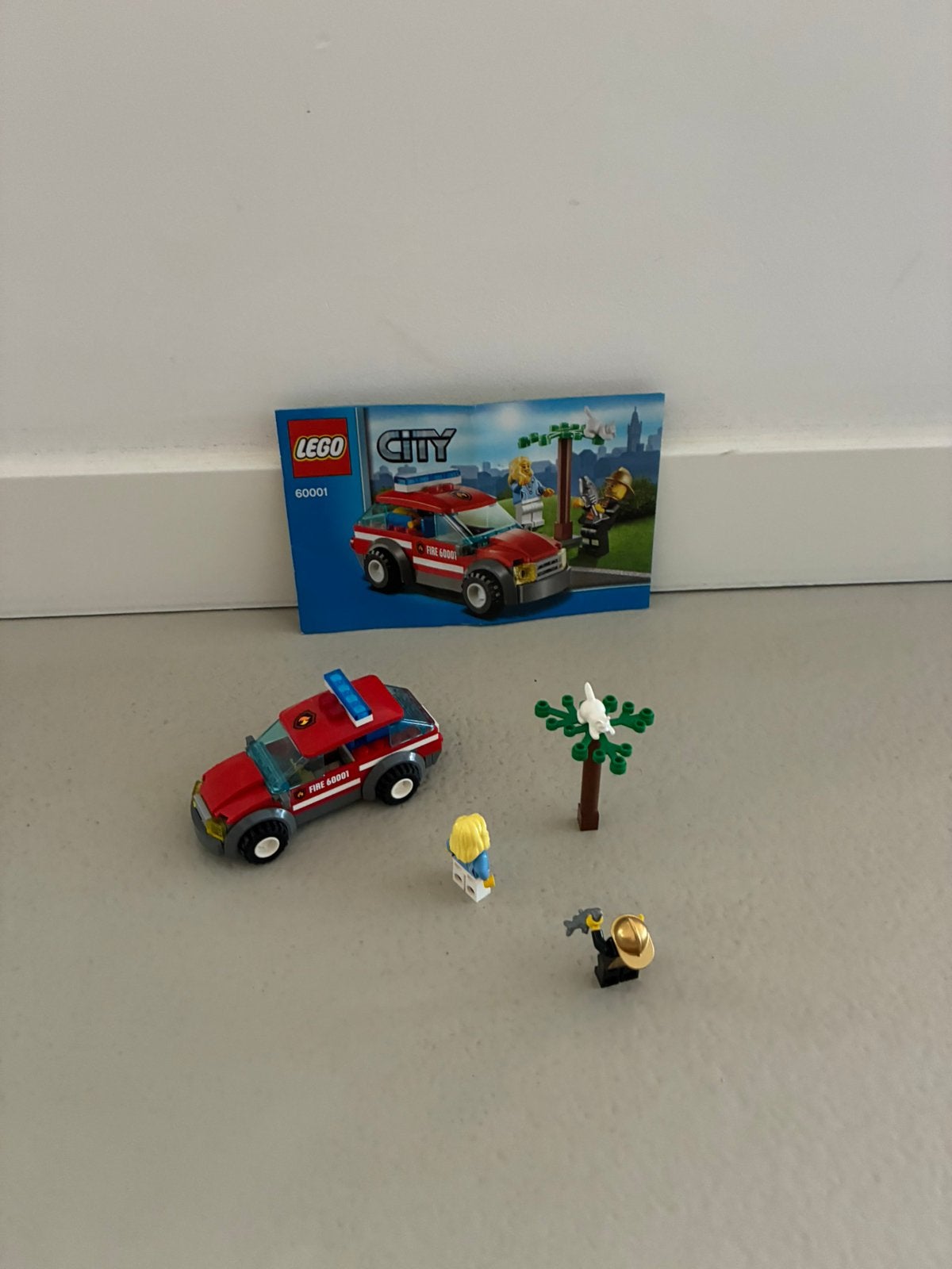 Lego city 60001 brandweercommandant, Ophalen of Verzenden, Zo goed als nieuw
