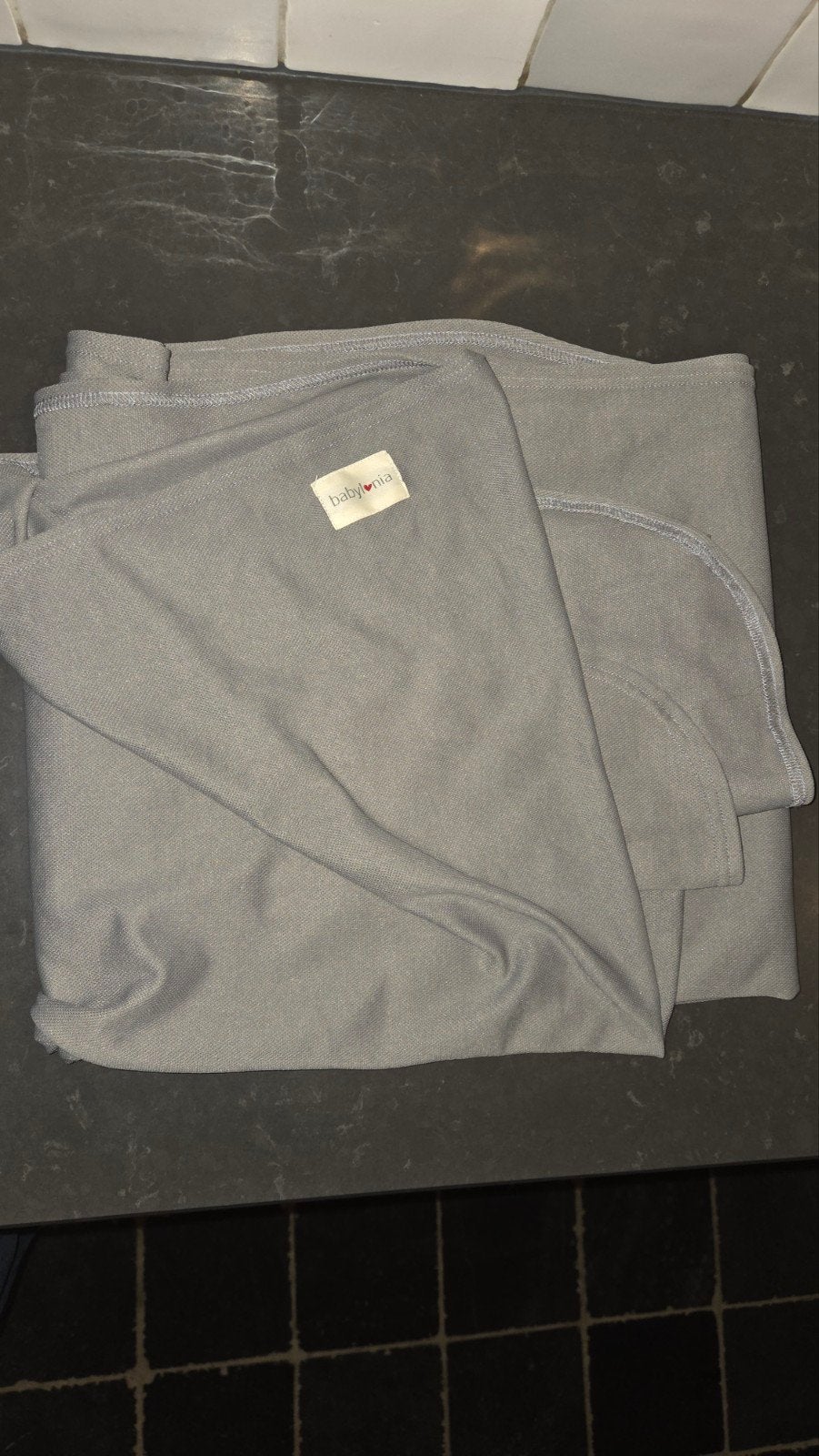 Babylonia tricot slen cool, grijs., Ophalen of Verzenden, Zo goed als nieuw, Draagdoek, Overige merken