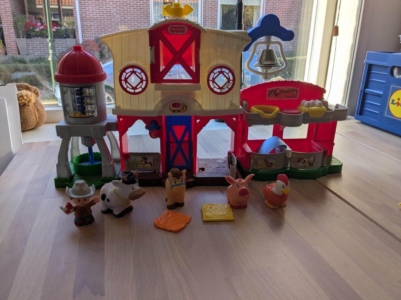 Fisher-Price Little People Boerderij Speelset, Ophalen of Verzenden, Gebruikt, Overige typen, Met geluid