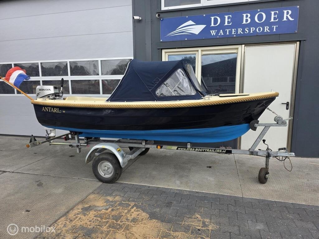 Antaris 400 Honda 6pk 4takt Riba boottrailer, Buitenboordmotor