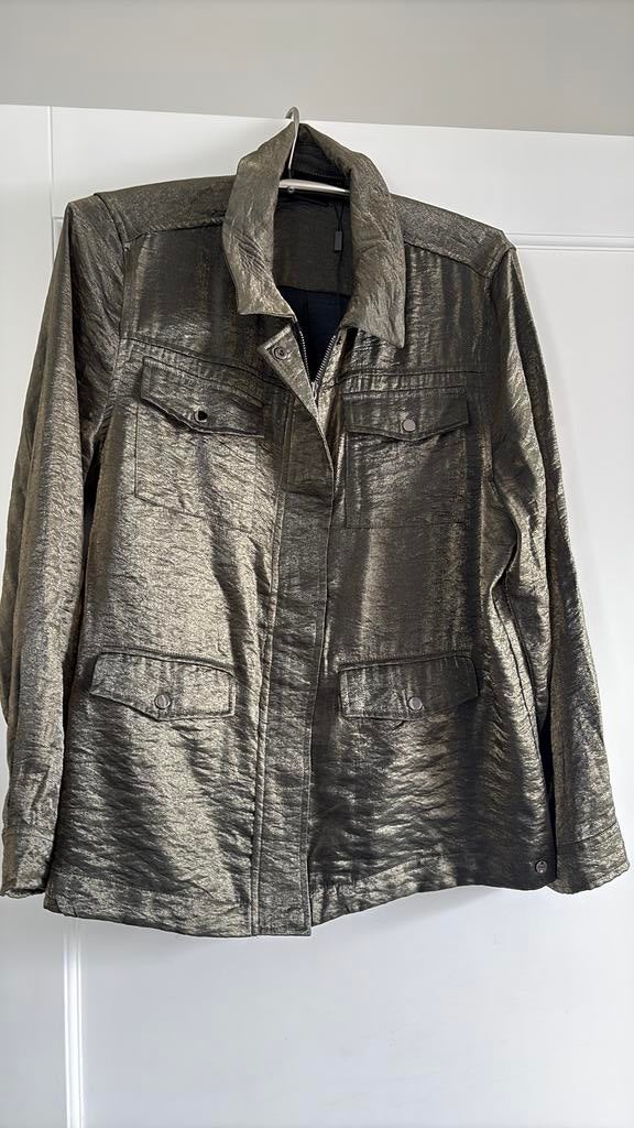 Poools jasje /blouse, Ophalen of Verzenden, Zo goed als nieuw, Maat 42/44 (L), Groen