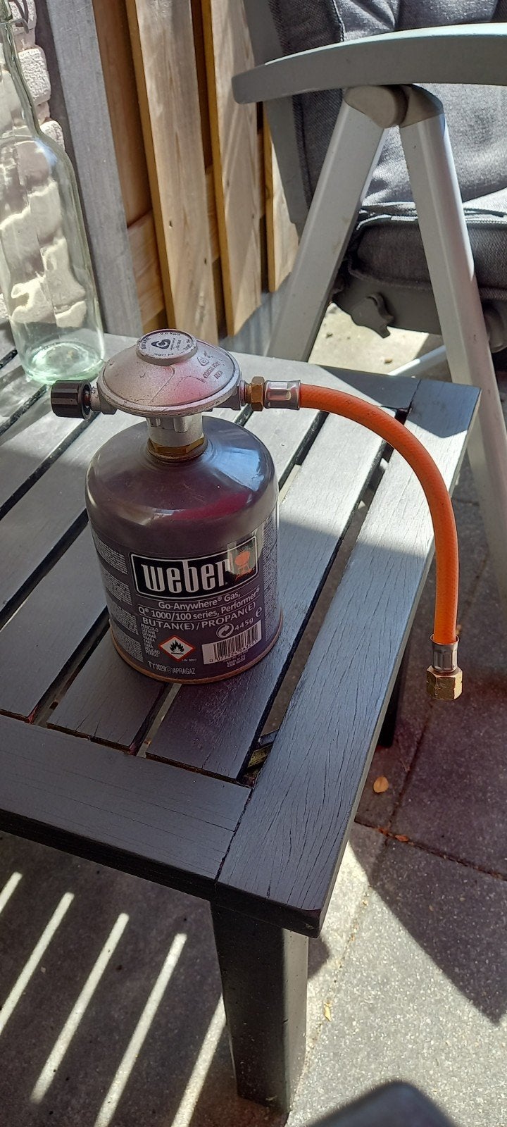 Weber camping gas fles, Tuin en Terras, Gasbarbecues, Ophalen, Nieuw, Weber
