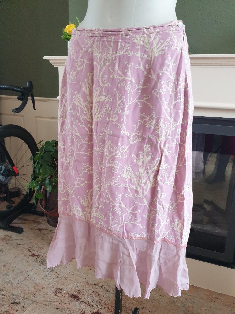 Noa Noa prachtige oud roze rok rokje mt M 38 40, Kleding | Dames, Maat 38/40 (M), Zo goed als nieuw, Knielengte, Roze