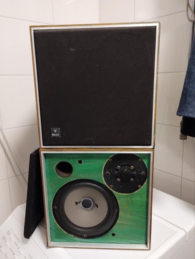 Wellex K1102 luidsprekers met Seas units