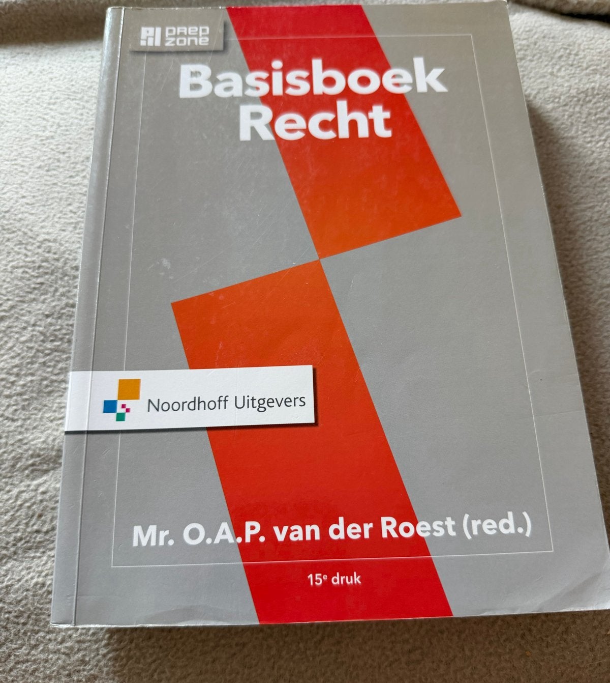 Basisboek Recht, Boeken, Ophalen of Verzenden, Gamma, Zo goed als nieuw, HBO