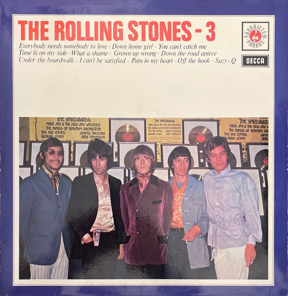 The Rolling Stones - 3, Cd's en Dvd's, Vinyl | Rock, LP, Ophalen of Verzenden, Zo goed als nieuw, 12 inch