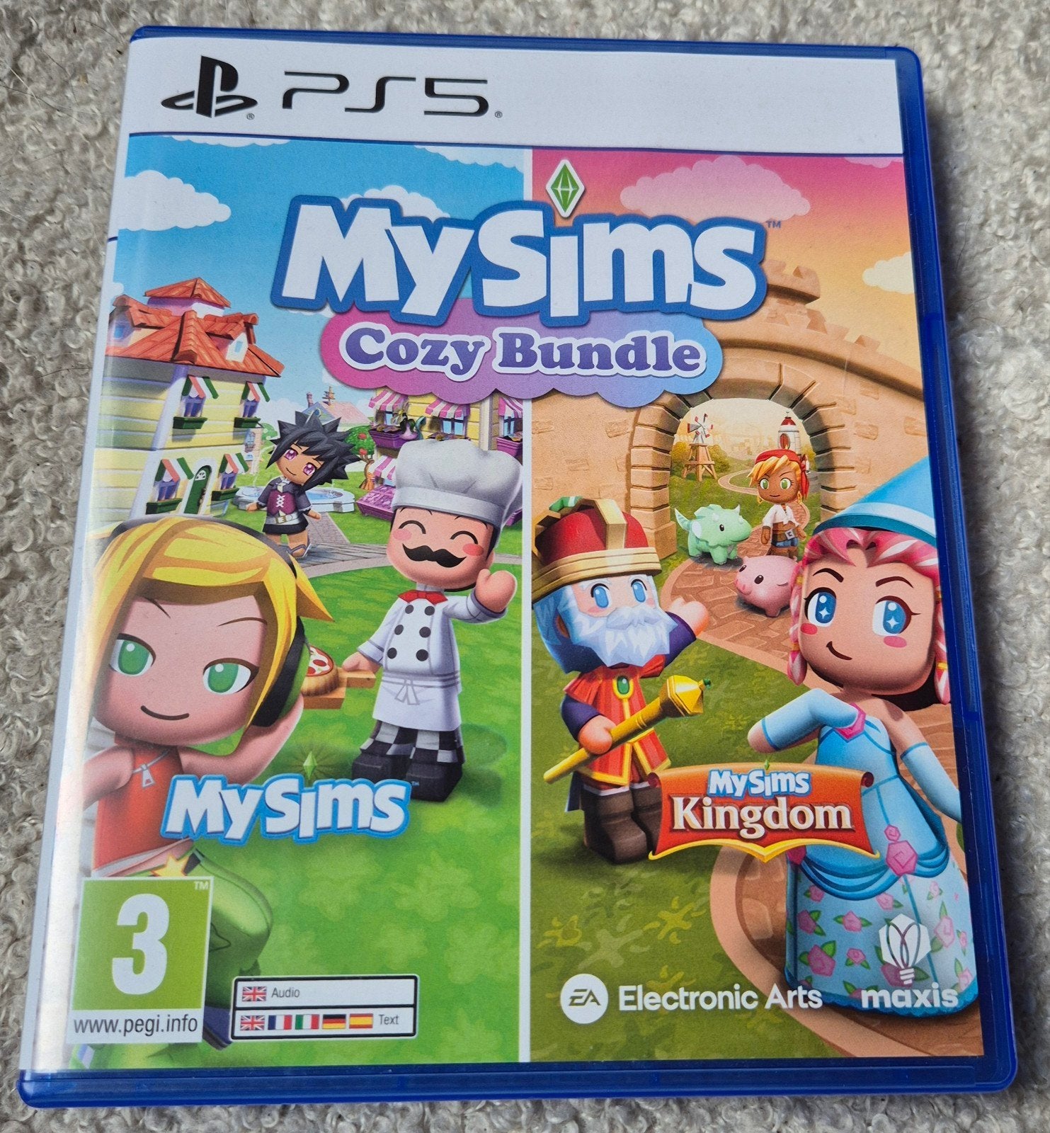 Playstation 5: My Sims Cozy Bundle, 1 speler, Ophalen of Verzenden, Zo goed als nieuw, Vanaf 3 jaar