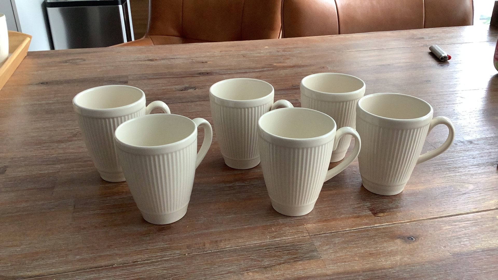 Wedgwood windsor 6x mok, Ophalen of Verzenden, Zo goed als nieuw, Wedgwood, Kop(pen) en/of Schotel(s)