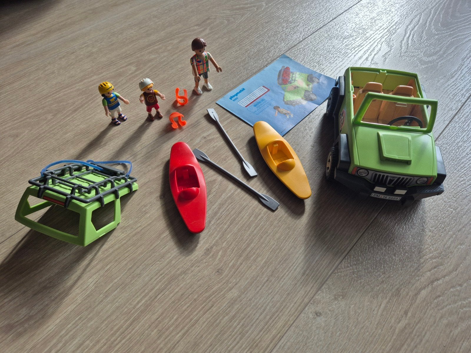 Playmobil Summer Fun 6889 - Familieterreinwagen, Kinderen en Baby's, Speelgoed | Playmobil, Ophalen of Verzenden, Zo goed als nieuw