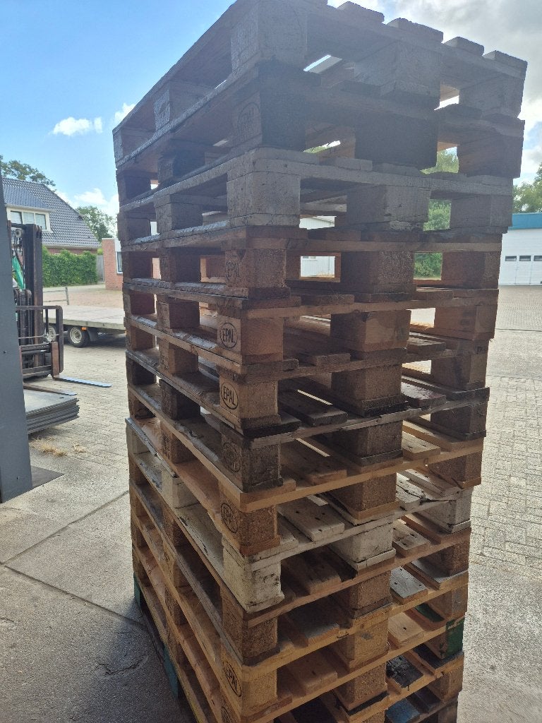 Euro pallets, Ophalen, Gebruikt, 50 mm of meer, Pallet