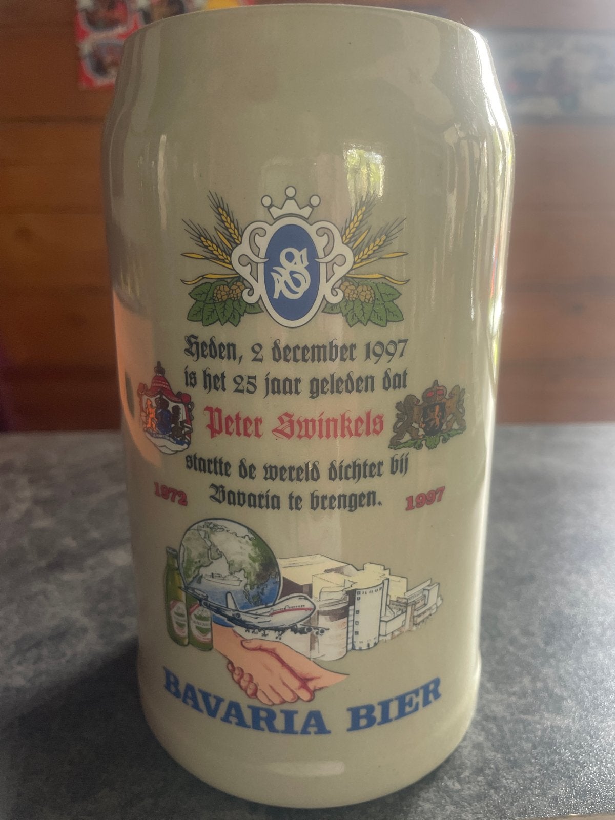 Bavaria Bierpul Peter Swinkels Jubileum 1972-1997, Ophalen, Nieuw, Pul(len), Bavaria