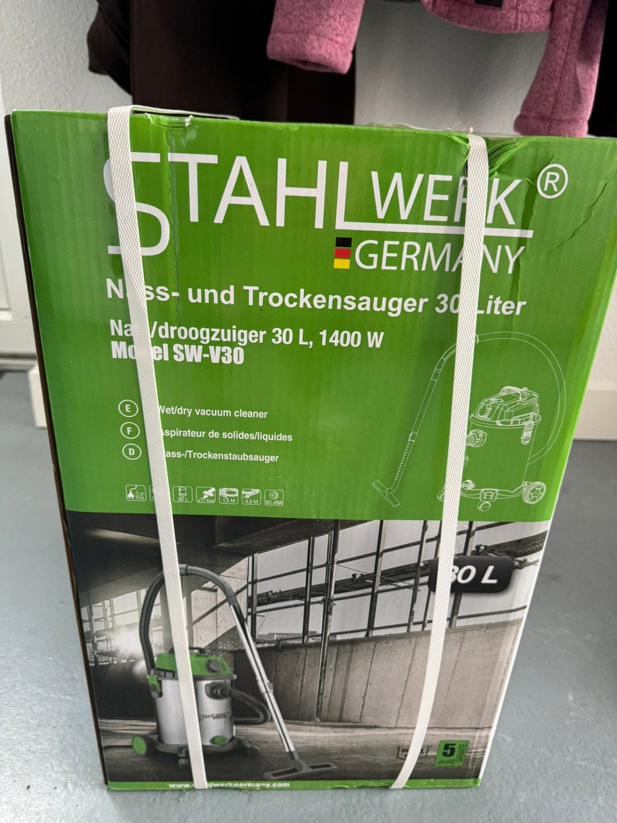 Nat & droogzuiger Stahlwerk Germany NIEUW, Ophalen, Nieuw