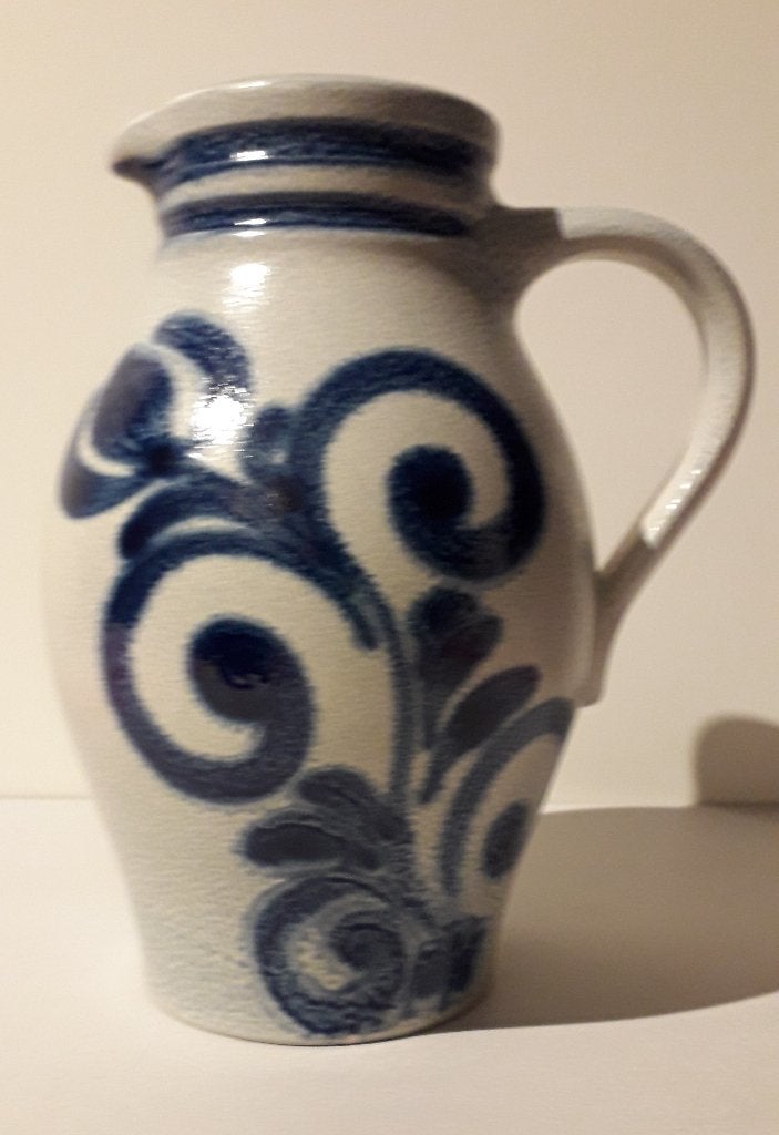 mooi gedecoreeerde Knodgen schenkkan / vaas Germany 2578 -20, Ophalen of Verzenden