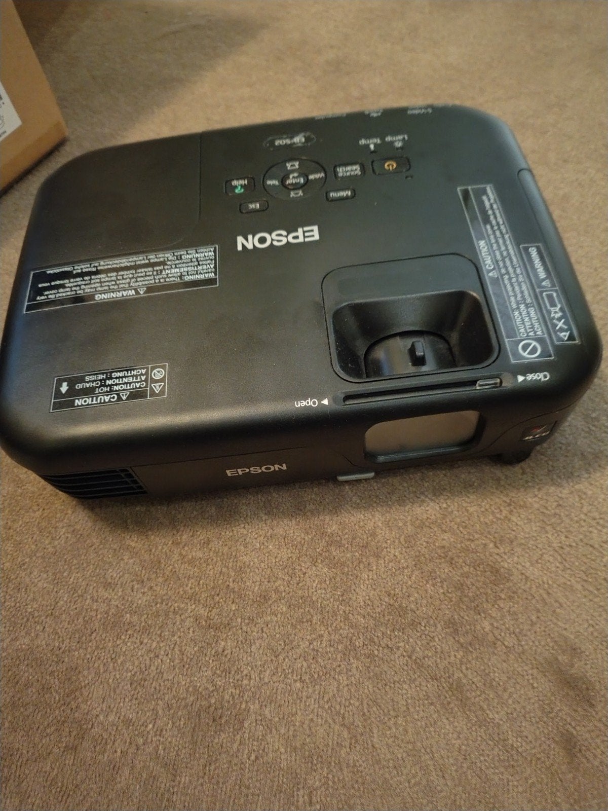 Te koop Epson EB-S02 beamer, Ophalen, Zo goed als nieuw, Overige resoluties