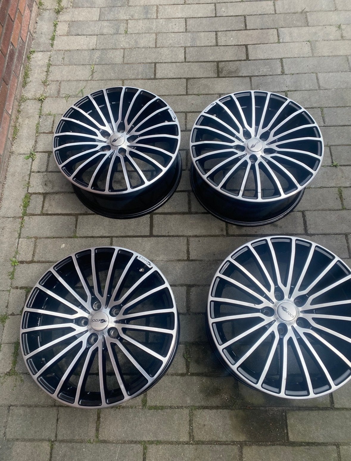 Brock Velgen - Set van 4 lichtmetalen velgen, Ophalen, 18 inch, Gebruikt, Velg(en)