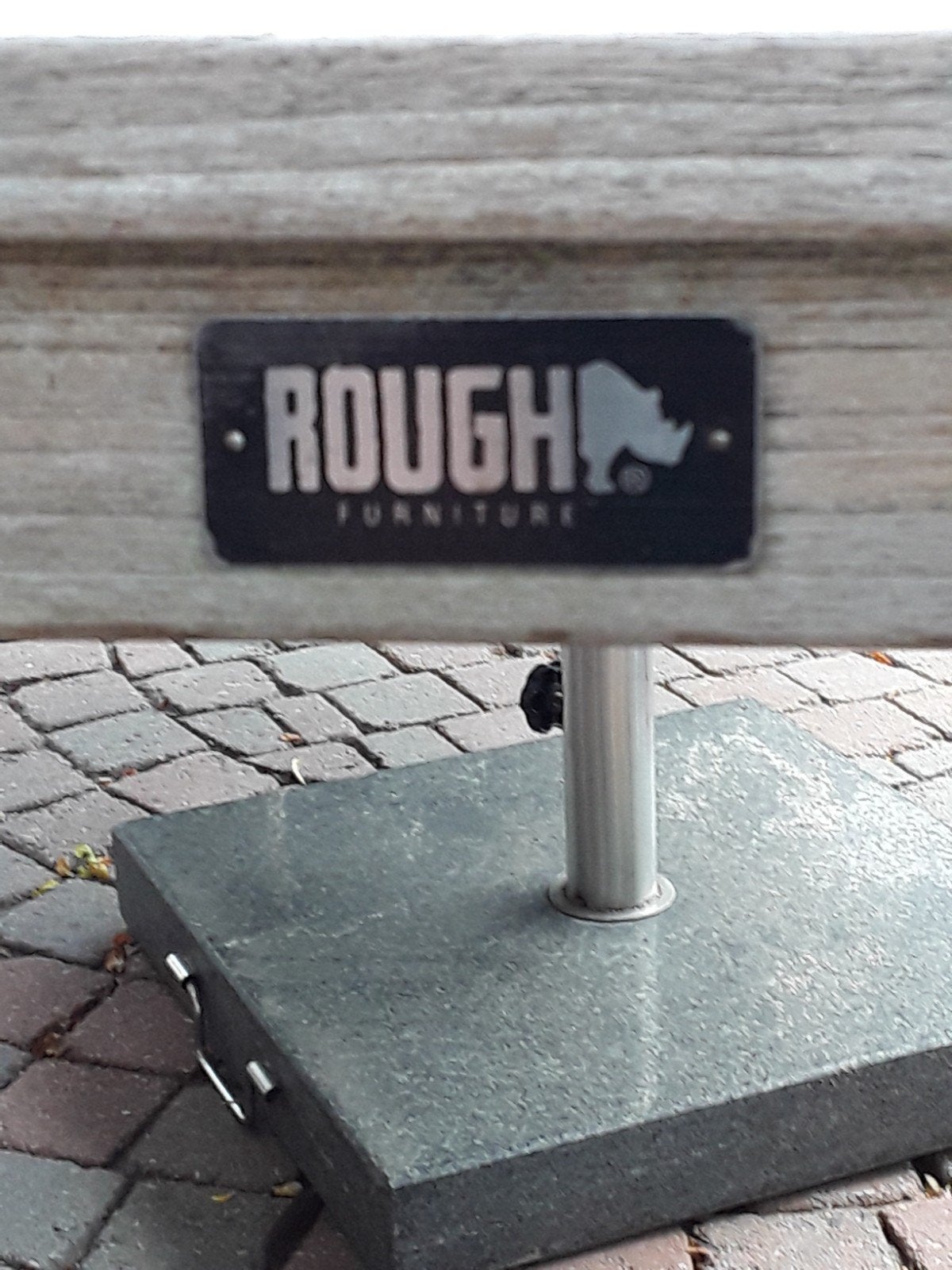 Tuintafel, Ophalen, Rechthoekig, Teakhout