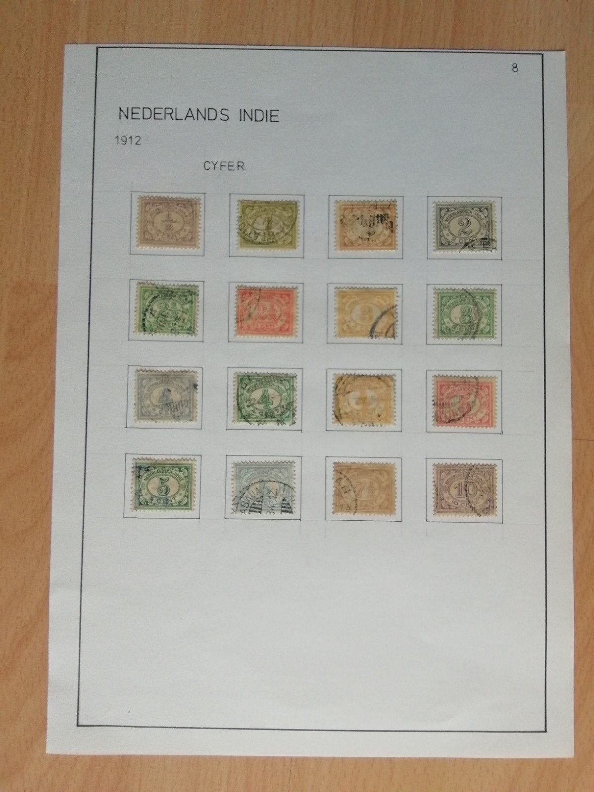 NEDERLANDS INDIE SERIE NR 99/114 GESTEMPELD, Ophalen of Verzenden, Gestempeld, Nederlands-Indië
