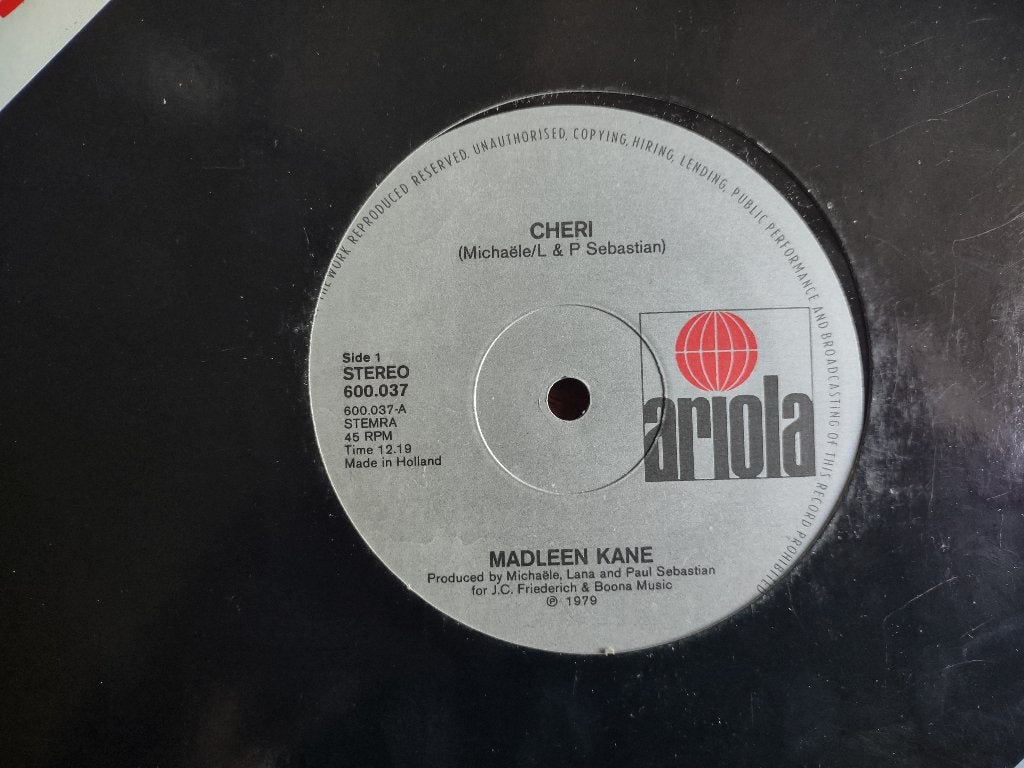 Maxi single - Madleen Kane - Cheri, Ophalen of Verzenden, Zo goed als nieuw, Dance en House
