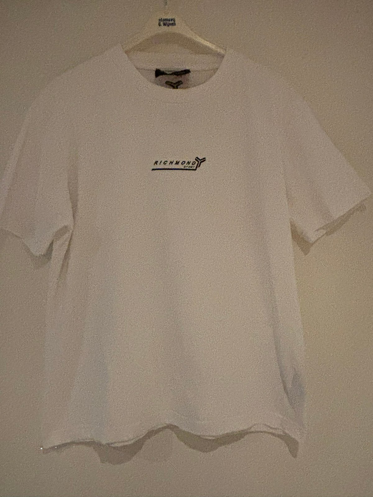 Richmond shirt met logo print maat xl, Ophalen of Verzenden, Zo goed als nieuw, Maat 56/58 (XL), Wit