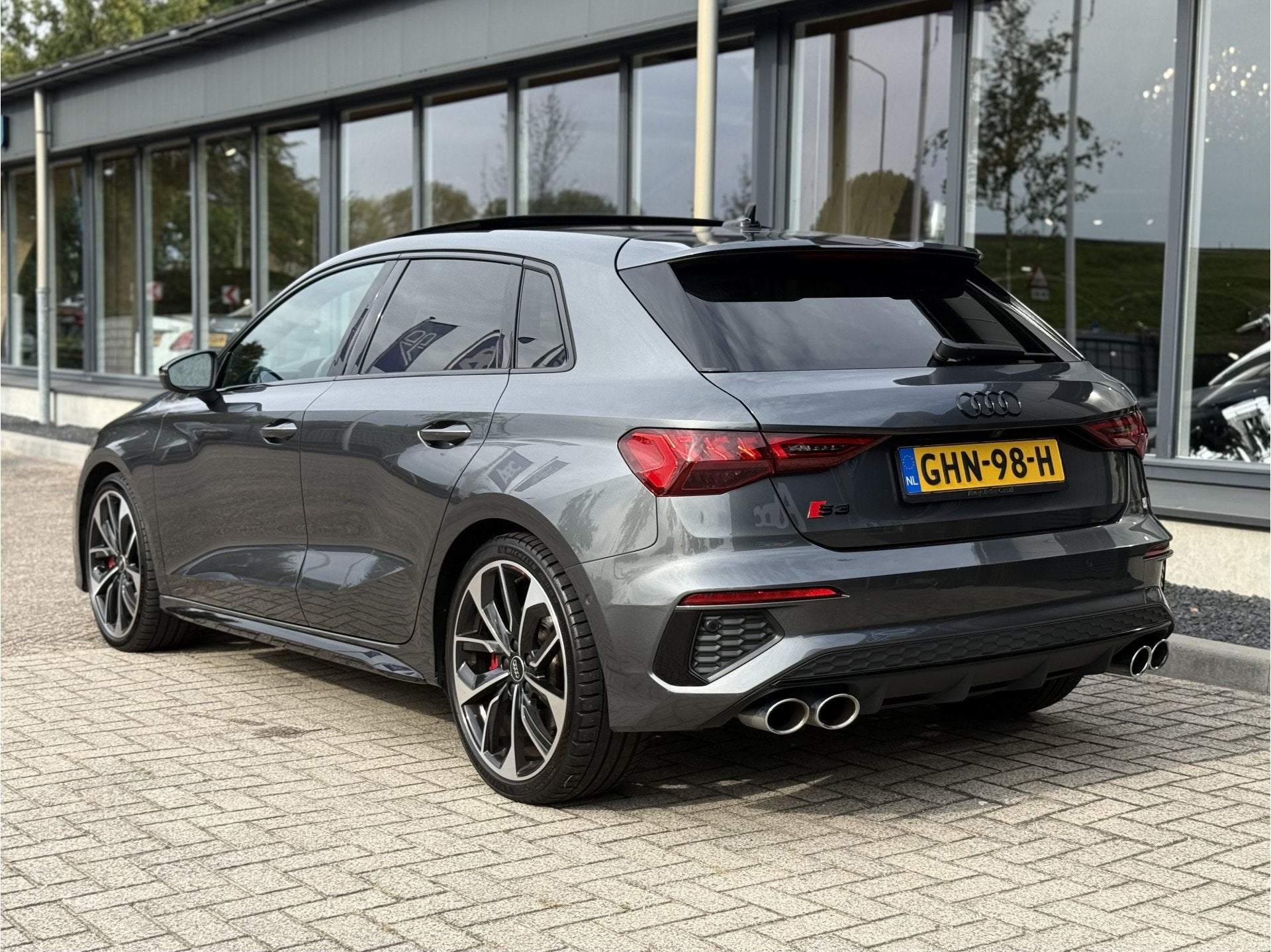 Audi S3 Sportback 2.0 TFSI S3 quattro Edition One HUD Pano A, Auto's, Automaat, Gebruikt, 4 cilinders, 1984 cc