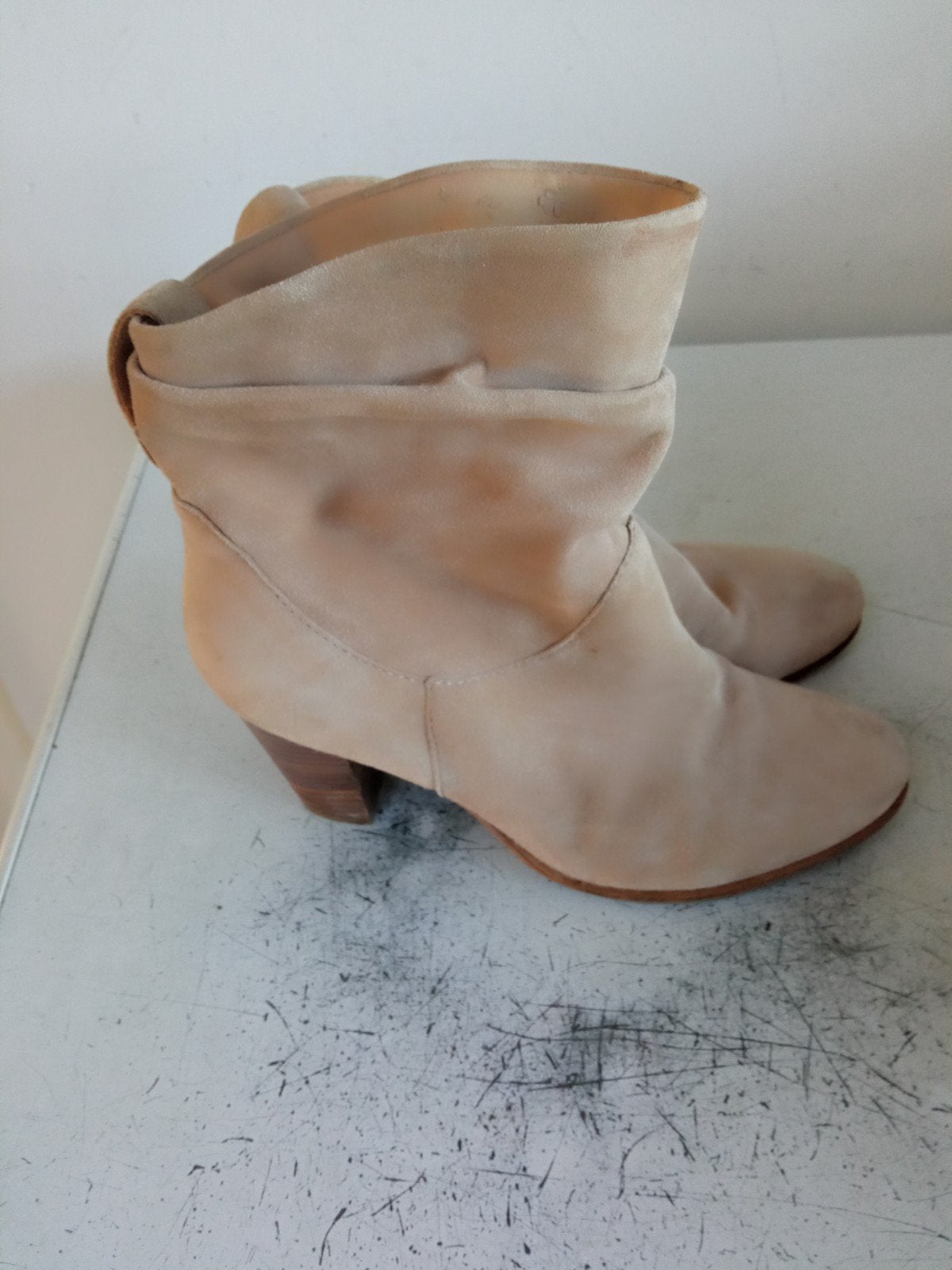 enkellaarsjes  maat 40 Celine, Ophalen of Verzenden, Gedragen, Beige, Lage of Enkellaarzen