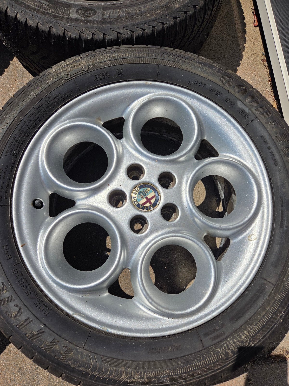 Alfa Romeo 156/147/GT 16-inch lichtmetalen velgen (60621622), Ophalen