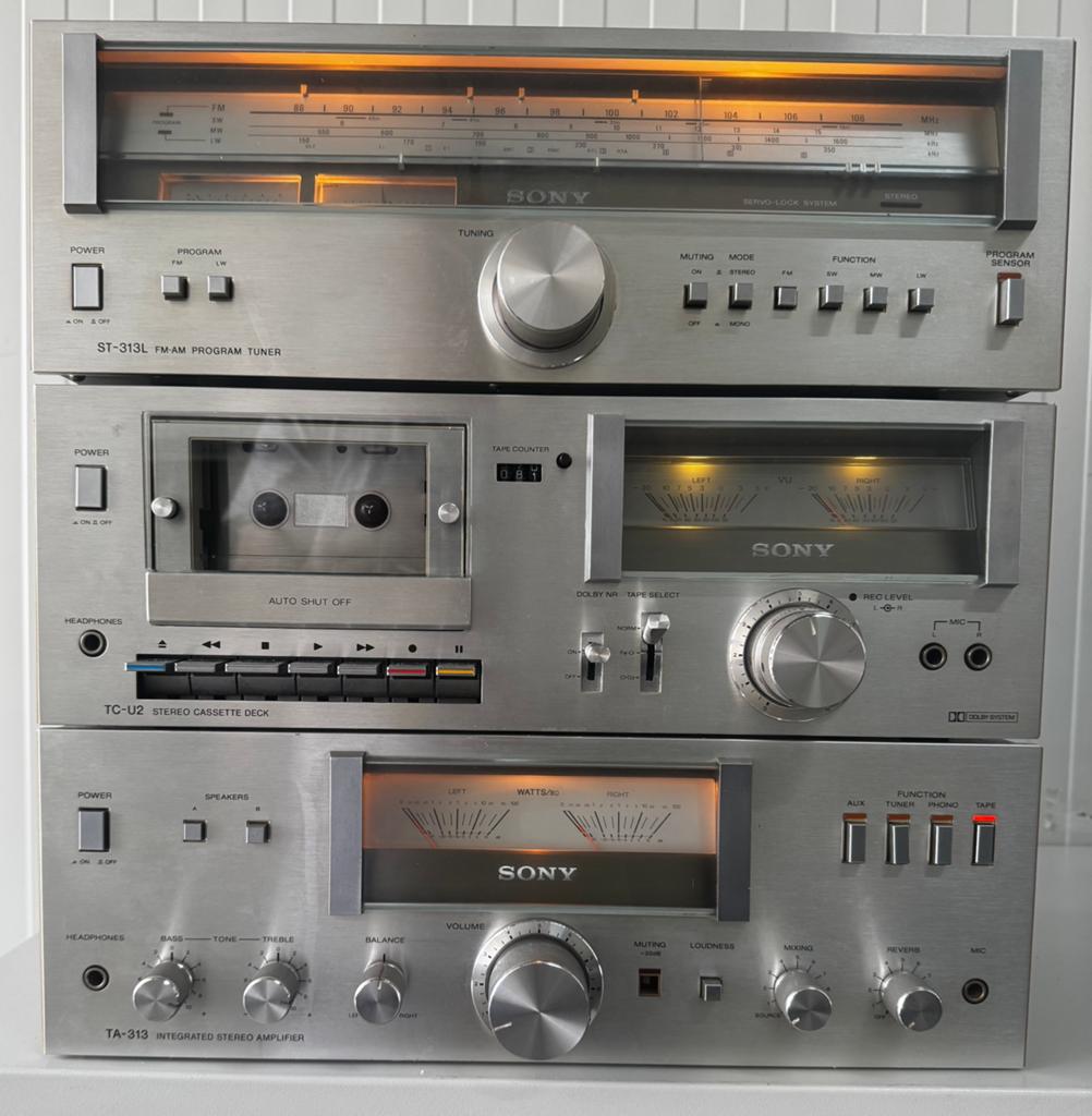 Sony vintage stereo set, Audio, Tv en Foto, Stereo-sets, Ophalen, Tuner of Radio, Losse componenten, Zo goed als nieuw