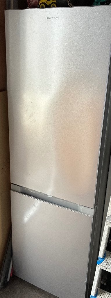 Inventum koel vries combinatie KV 1500 s zilver 1,5 oud, Ophalen, Gebruikt, 200 liter of meer, Met aparte vriezer