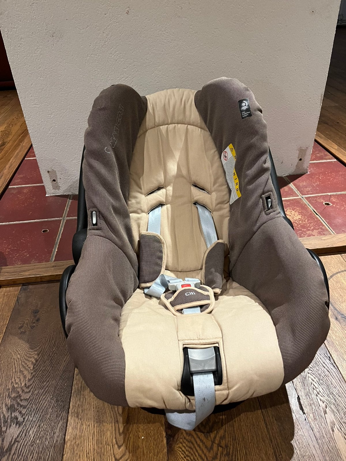 Maxi cosi met hoes van hema en verkleiner, Kinderen en Baby's, Ophalen, 0 t/m 13 kg, Maxi-Cosi, Gebruikt