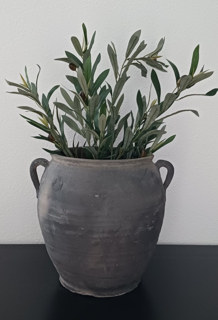 Grote Luksa water kruik pot vaas, Ophalen, Grijs, Steen/keramiek, Landelijk